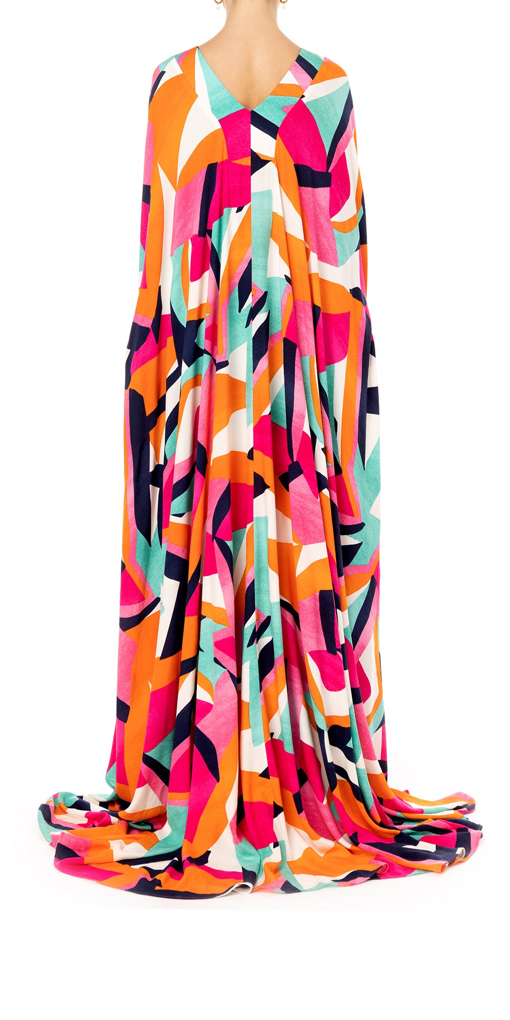 Multicolour Picasso Kaftan