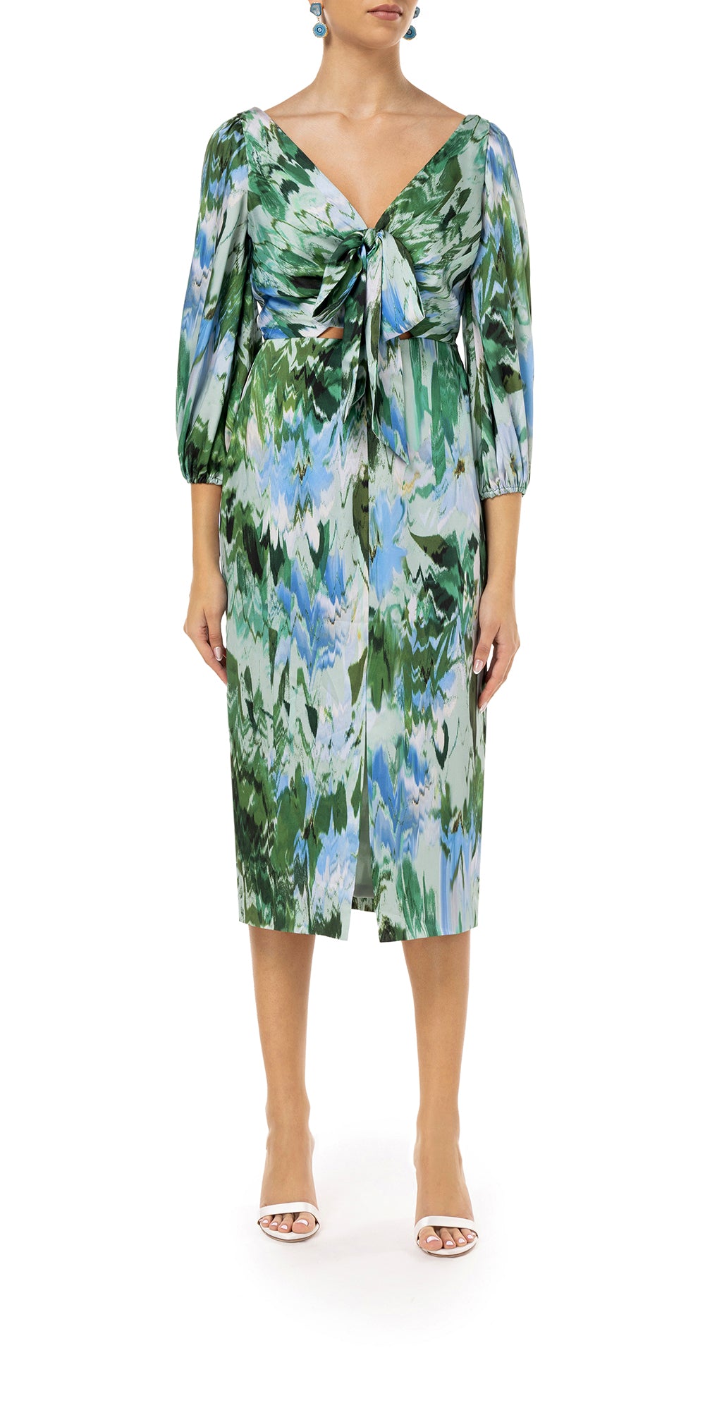 Satin Midi Dress