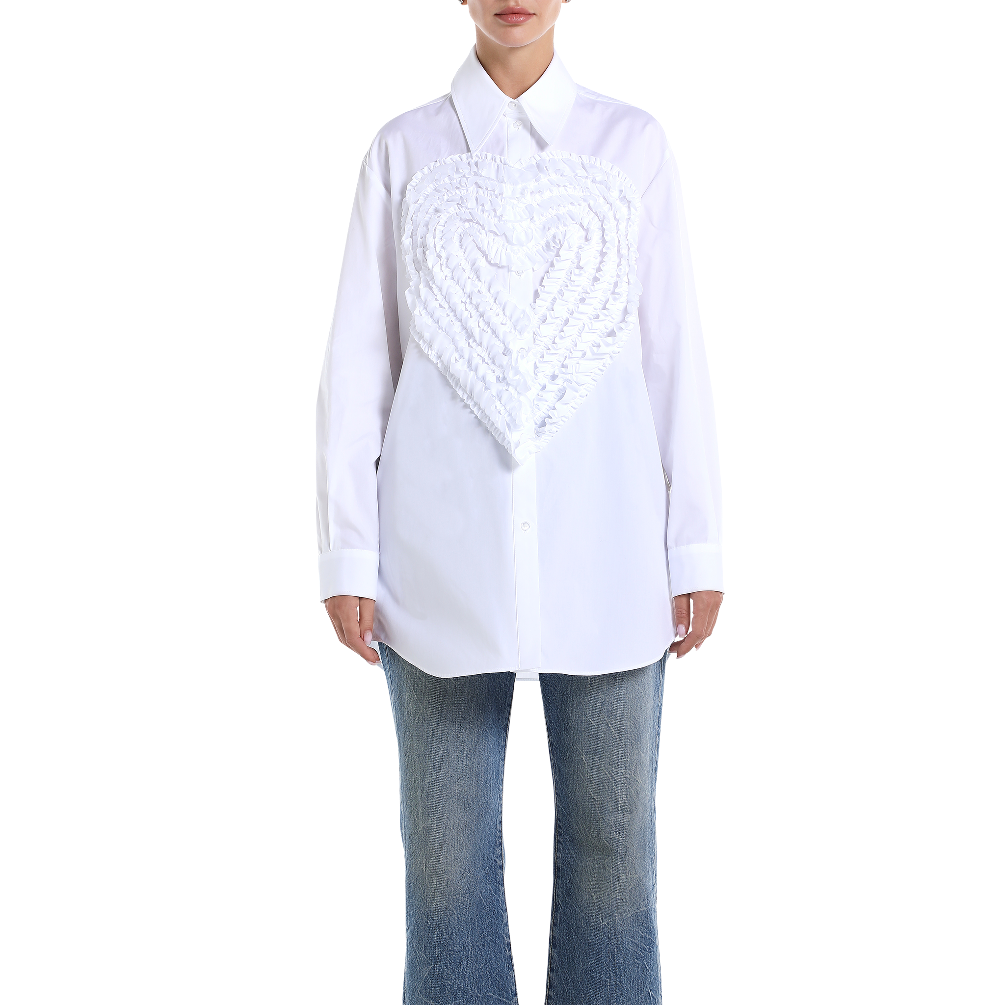 Ruffle Heart Shirt