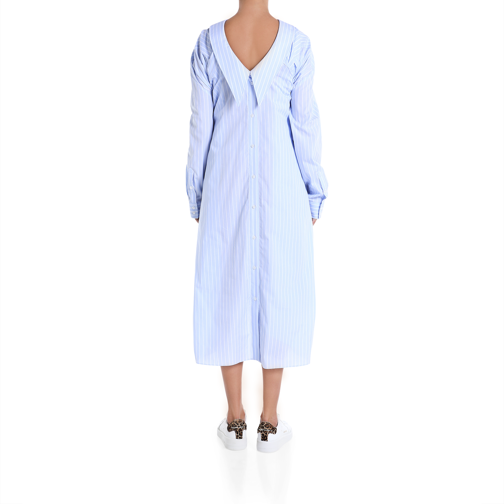 Four-Sleeve Shirt Dress
