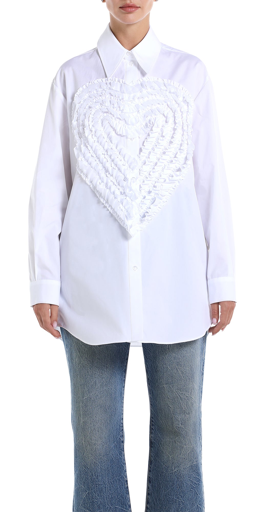 Ruffle Heart Shirt