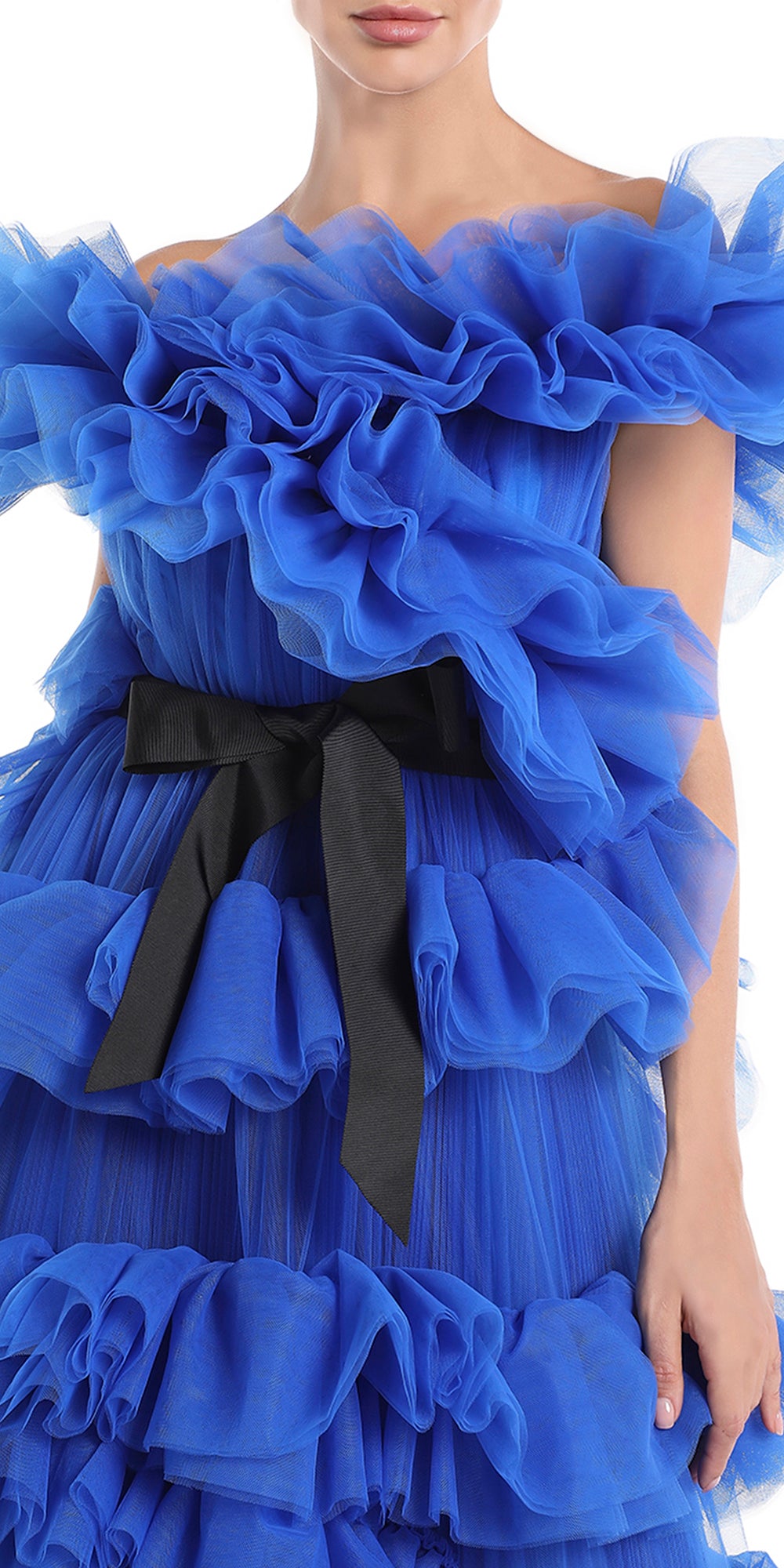Mariel Tiered Ruffle Gown