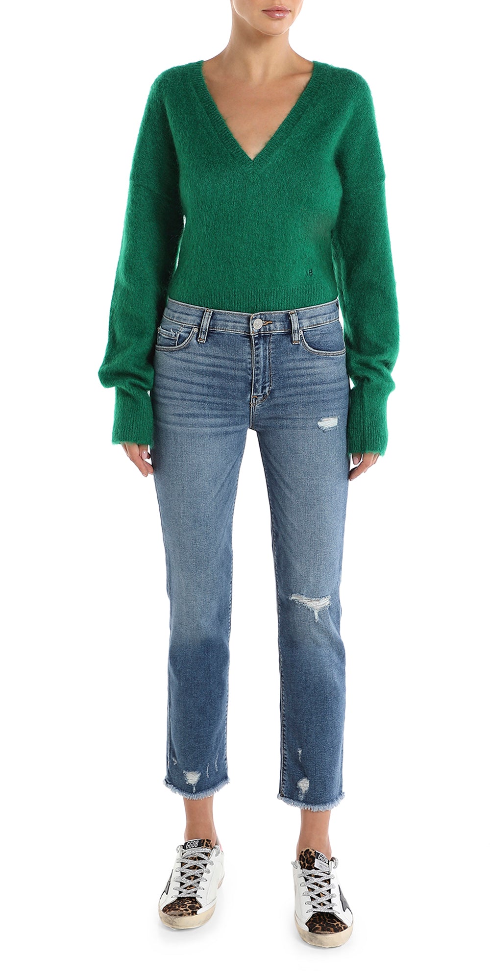 Nico Midrise Straight Crop
