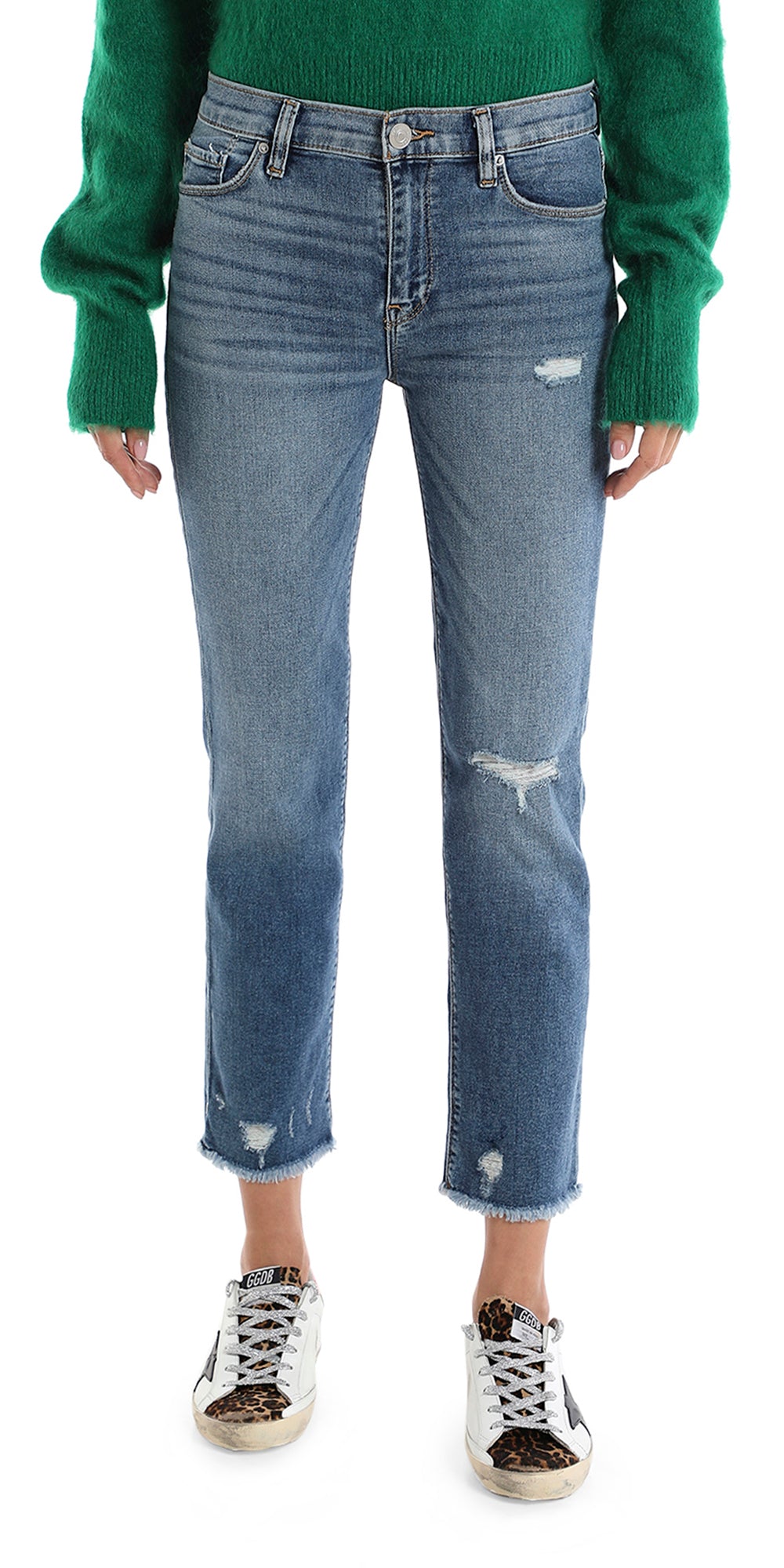 Nico Midrise Straight Crop