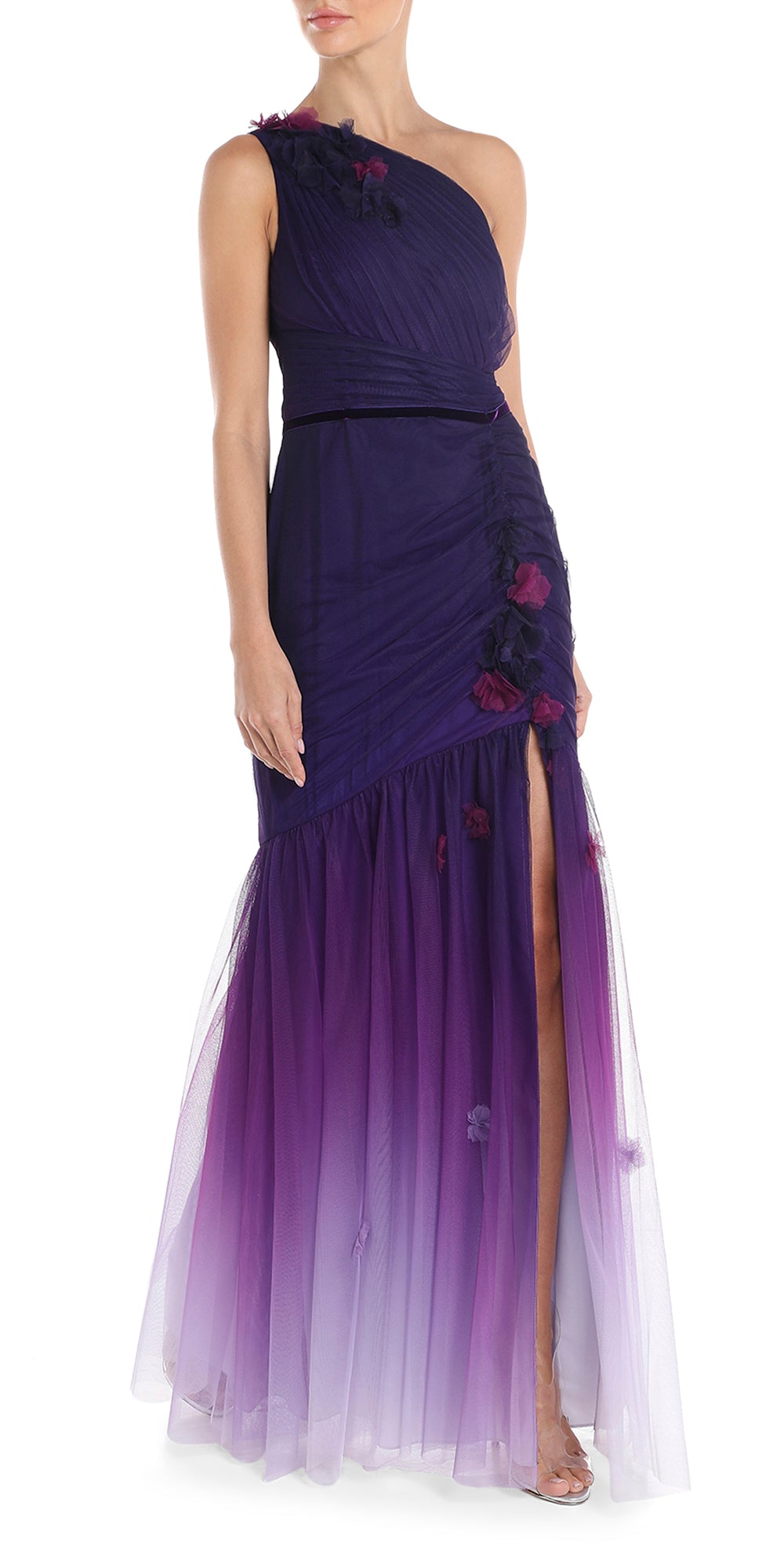 Ombre Tulle Mermaid Gown