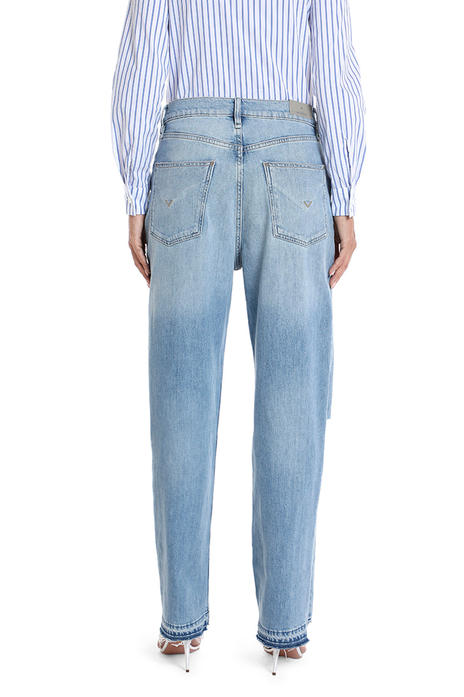 Jade H-Rise Straight Jeans