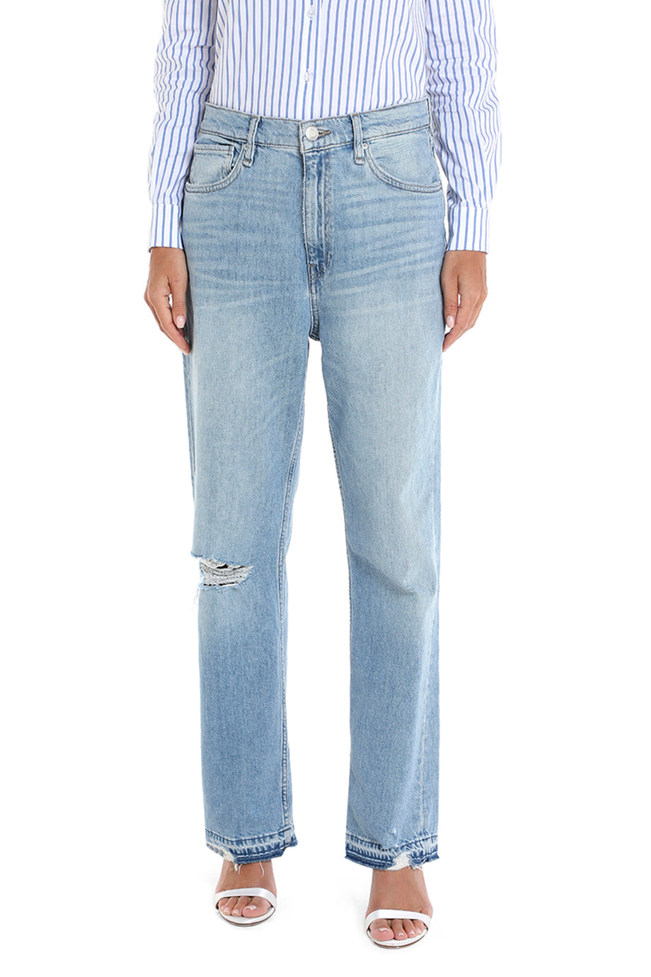 Jade H-Rise Straight Jeans