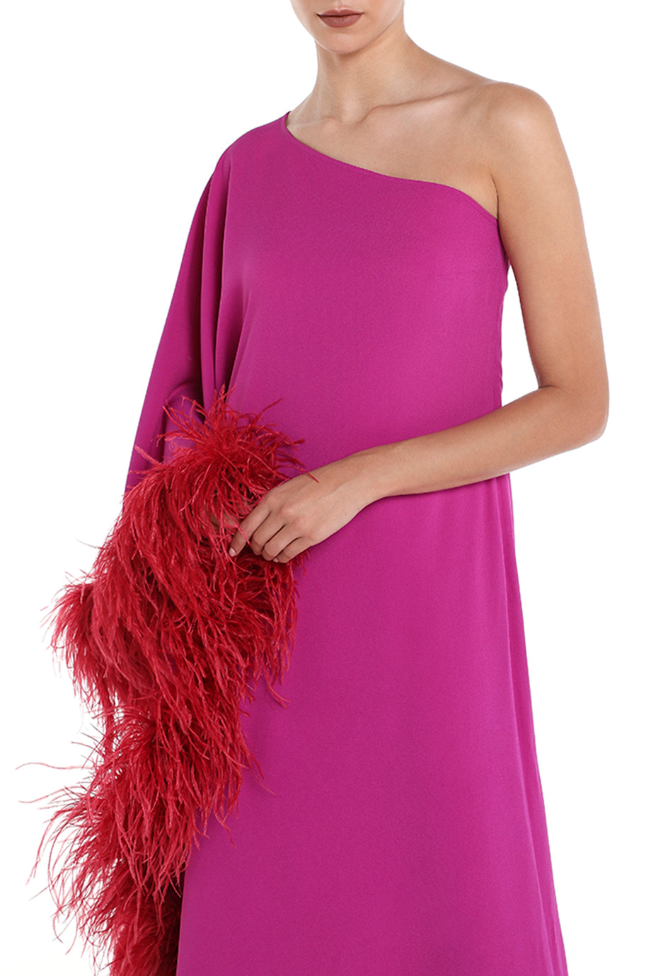 Feathered Ubud Dress