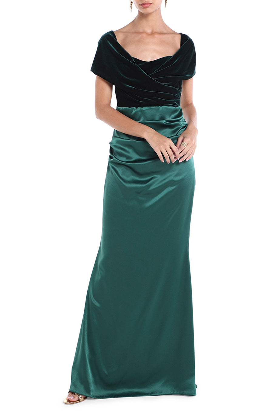 Velvet Evening Dress
