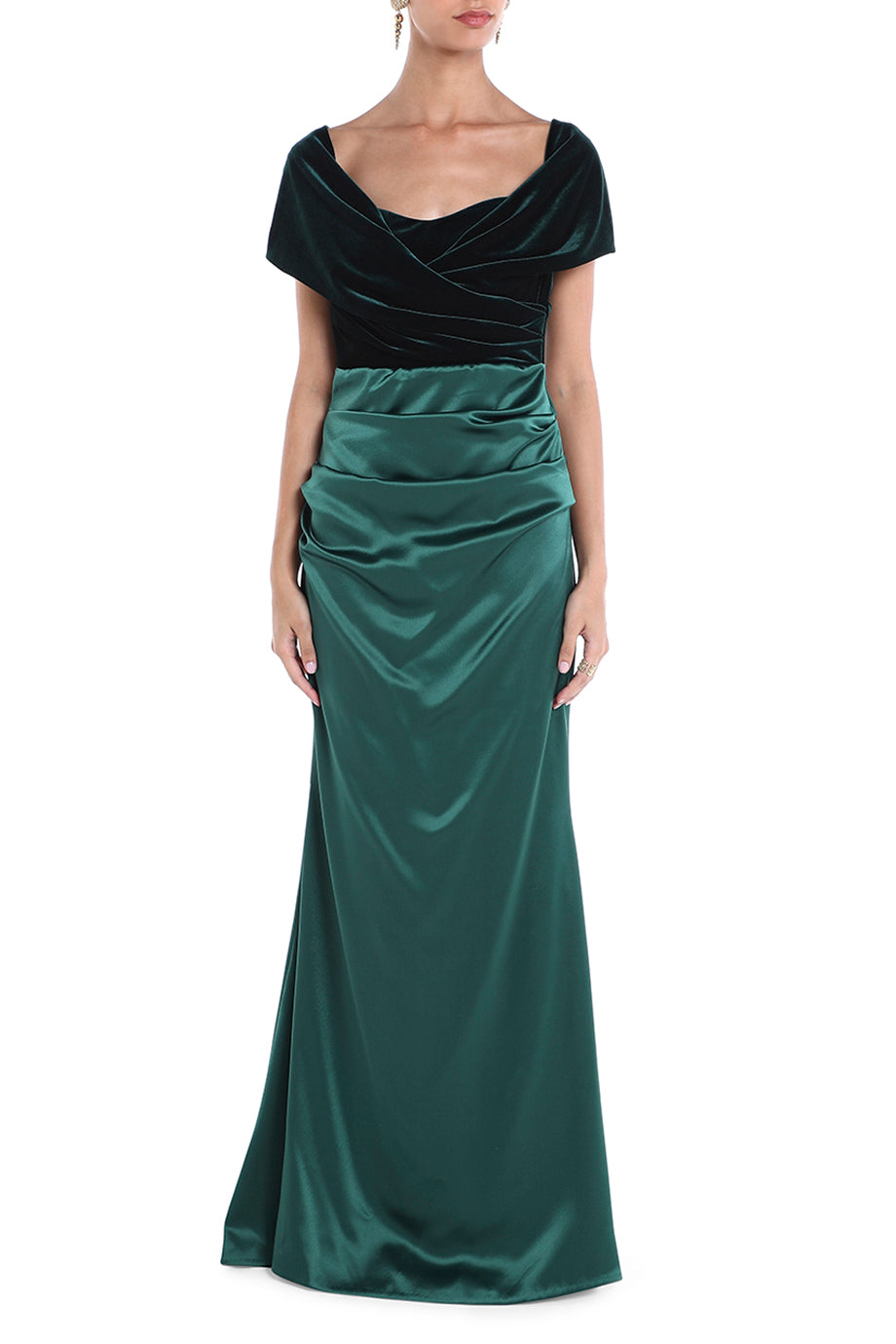 Velvet Evening Dress
