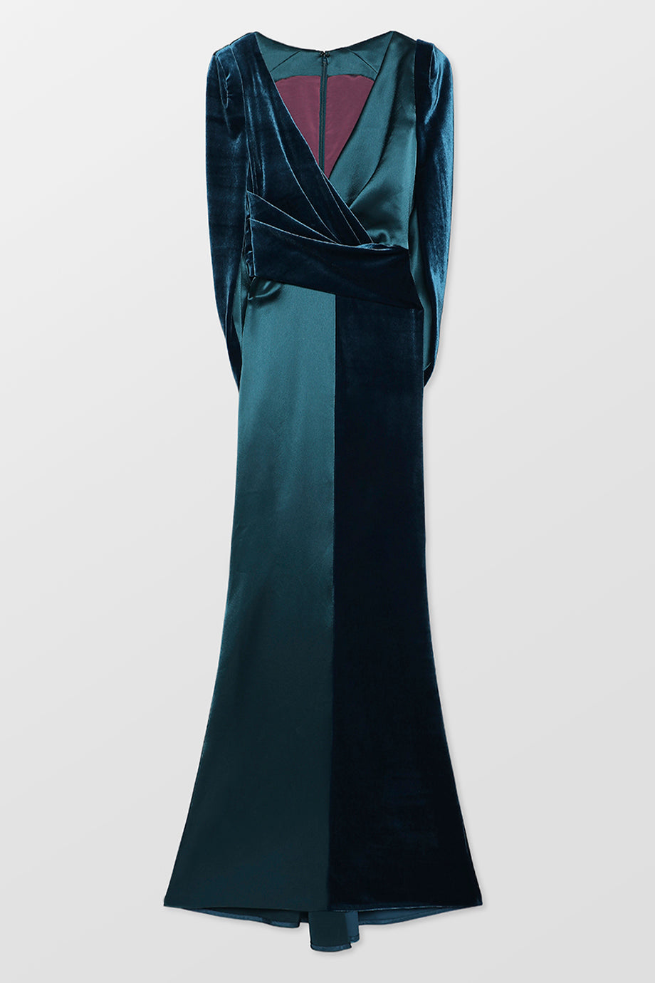 Long velvet evening gowns hotsell