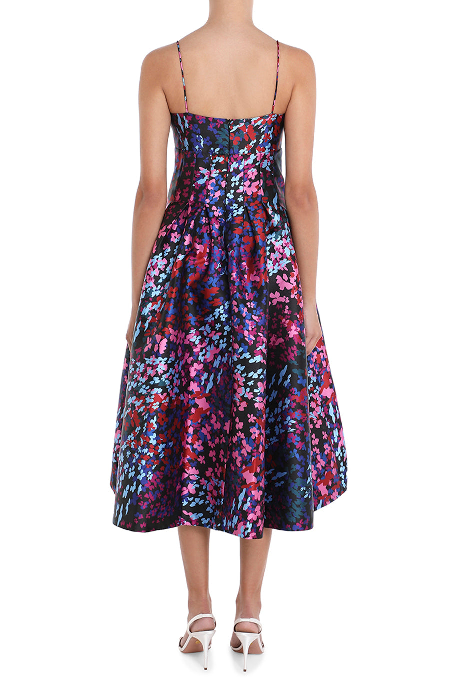 Sleeveless Mikado Midi Dress