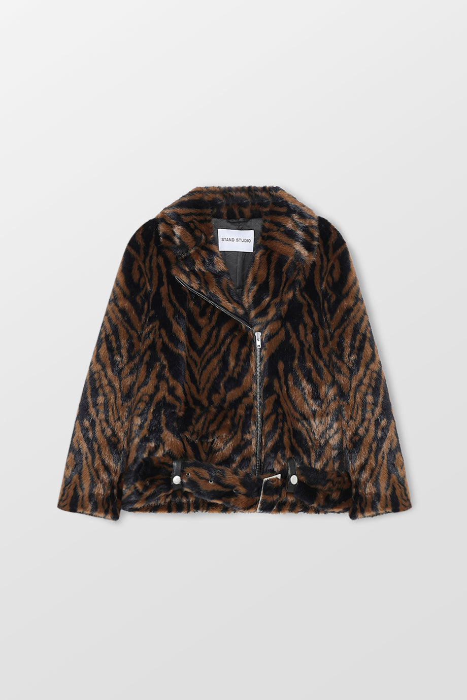 Leana Faux Fur Biker