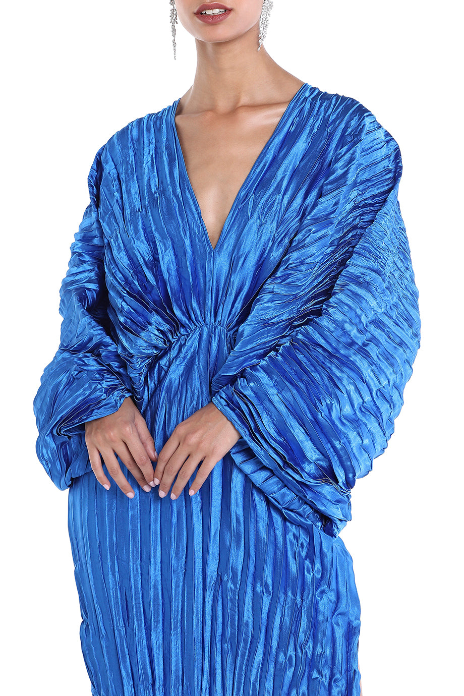 De Luxe Pleated Gown
