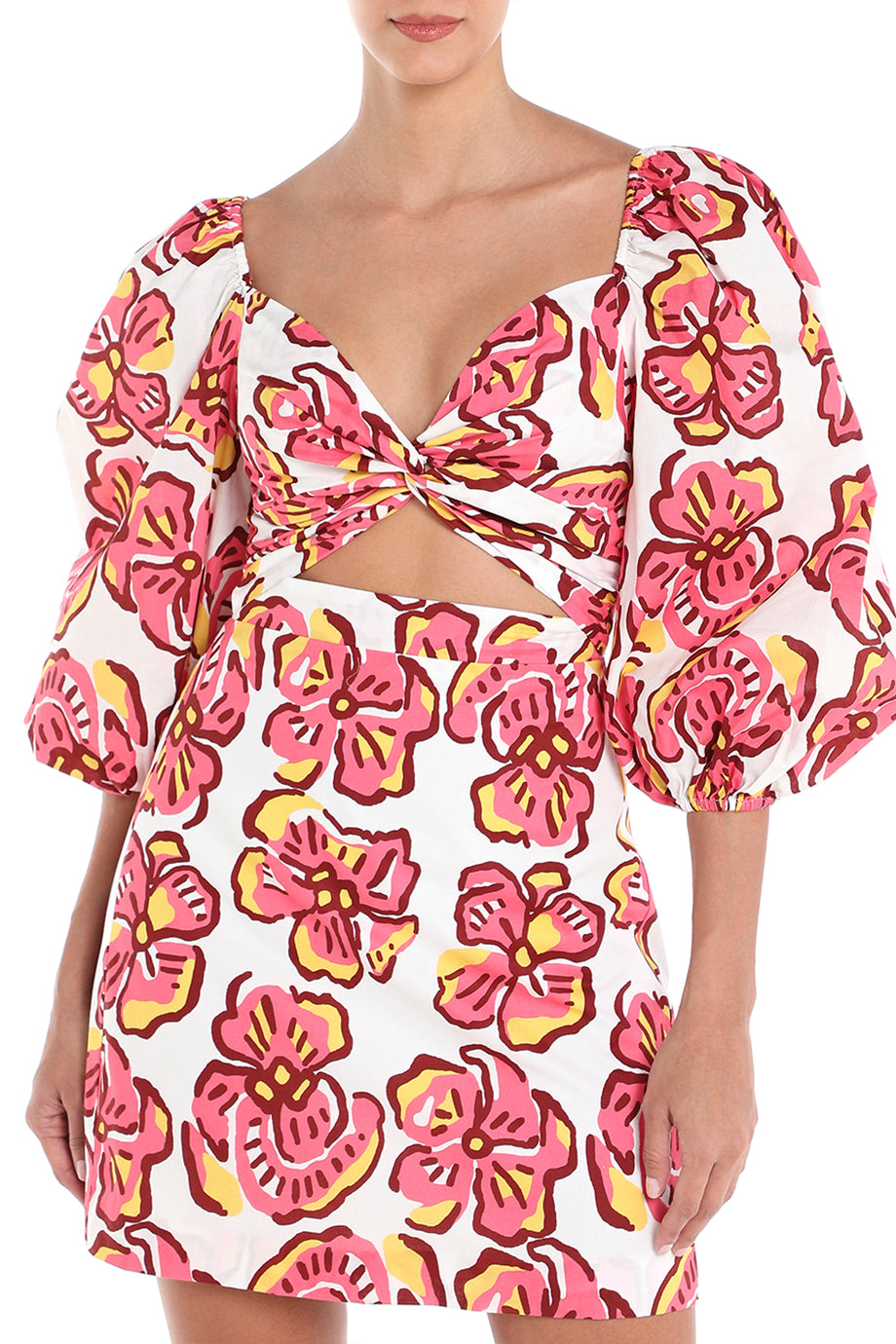 Cut Out Mini Dress