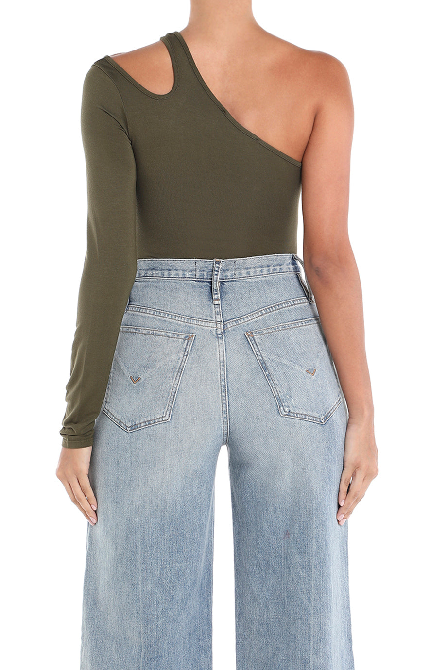 Asymmetrical Bodysuit