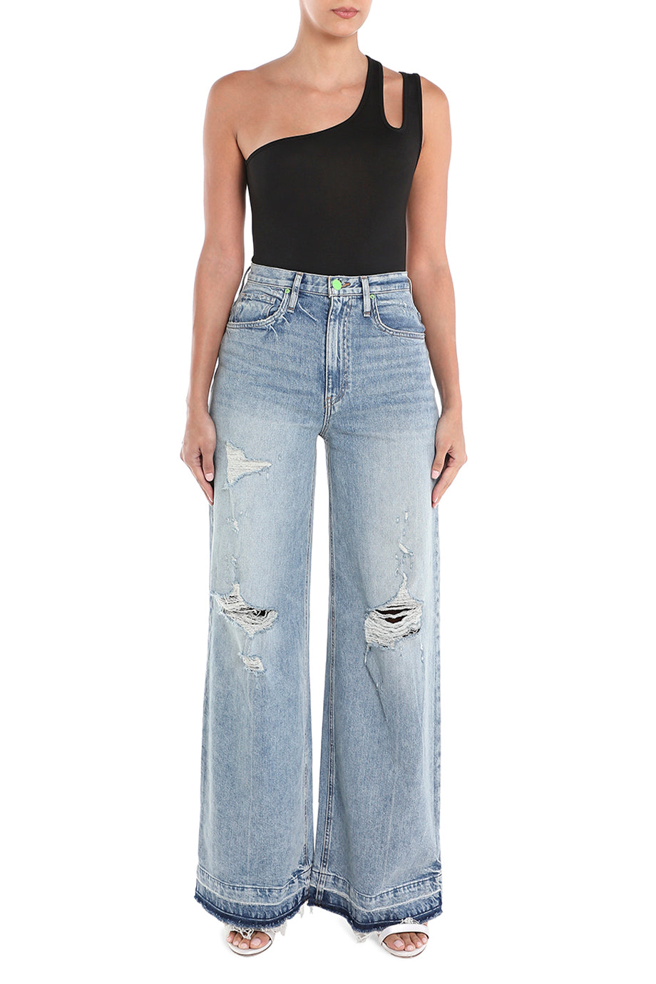 Asymmetrical Bodysuit