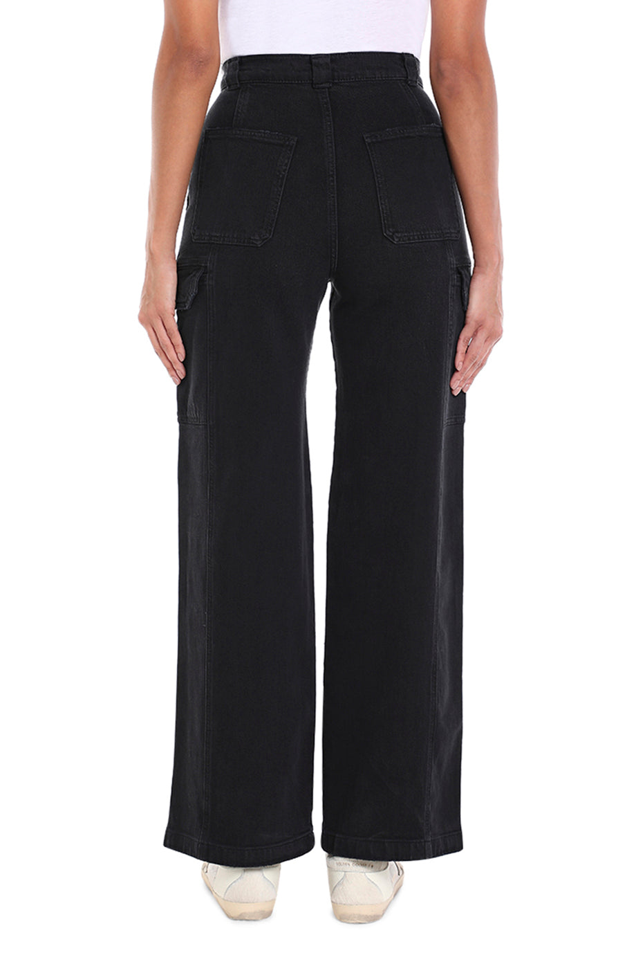 High-Rise Wide Leg Cargo