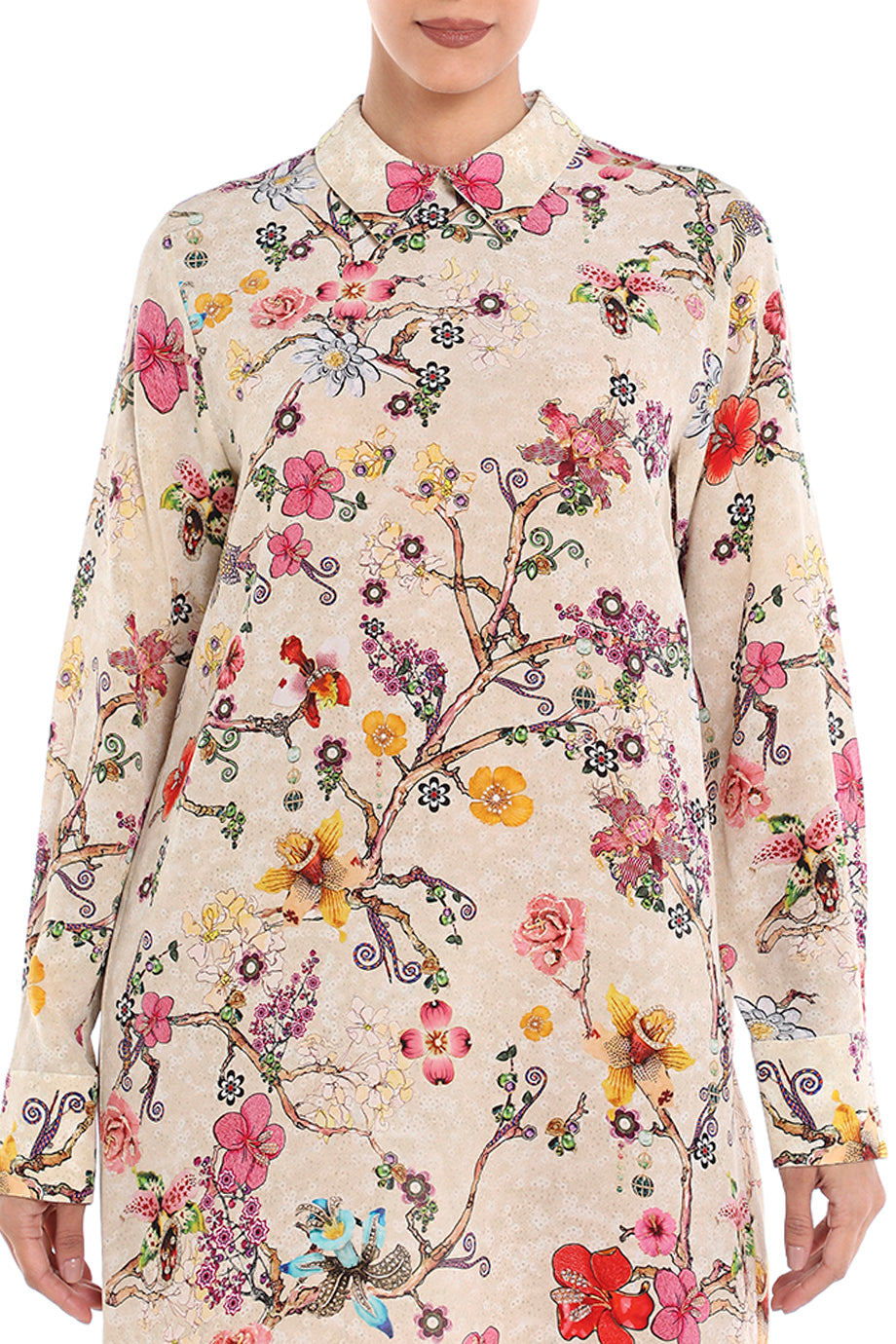 Beedie Collar Dress