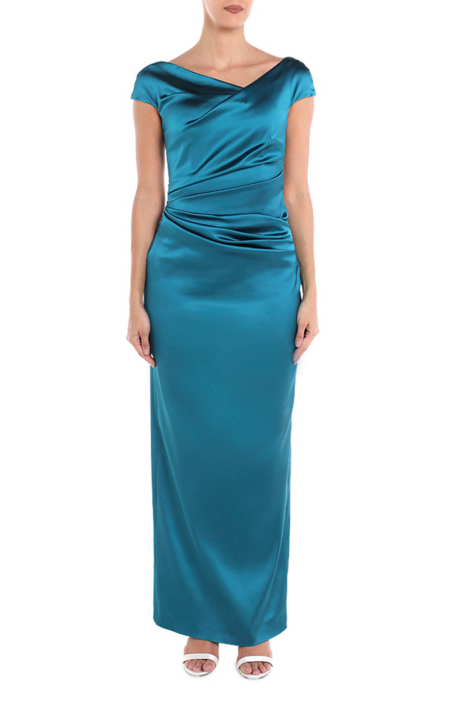 Satin Evening Dress