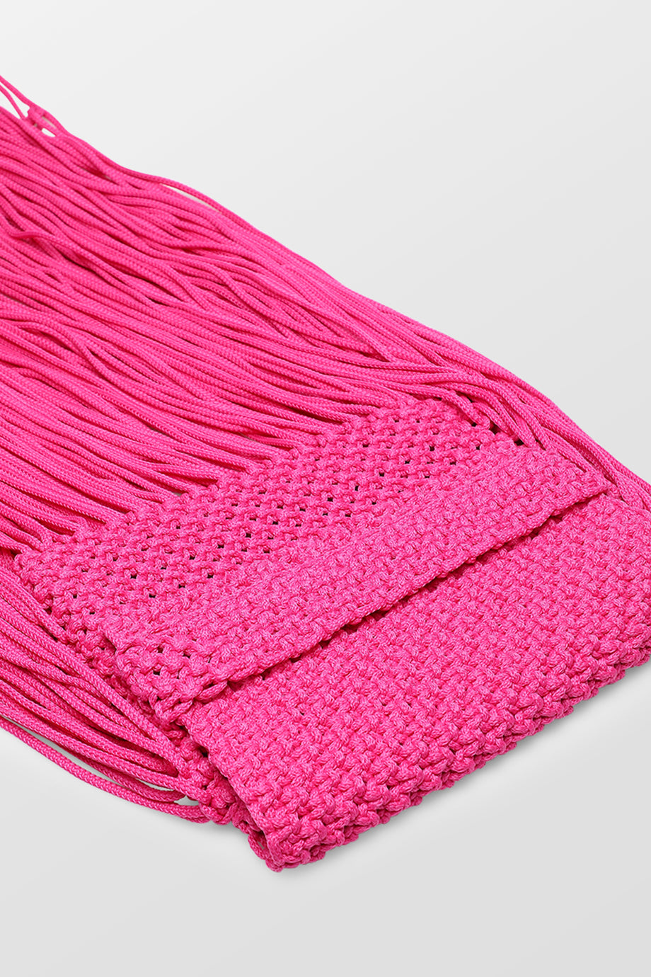 Fringed Clutch Bag