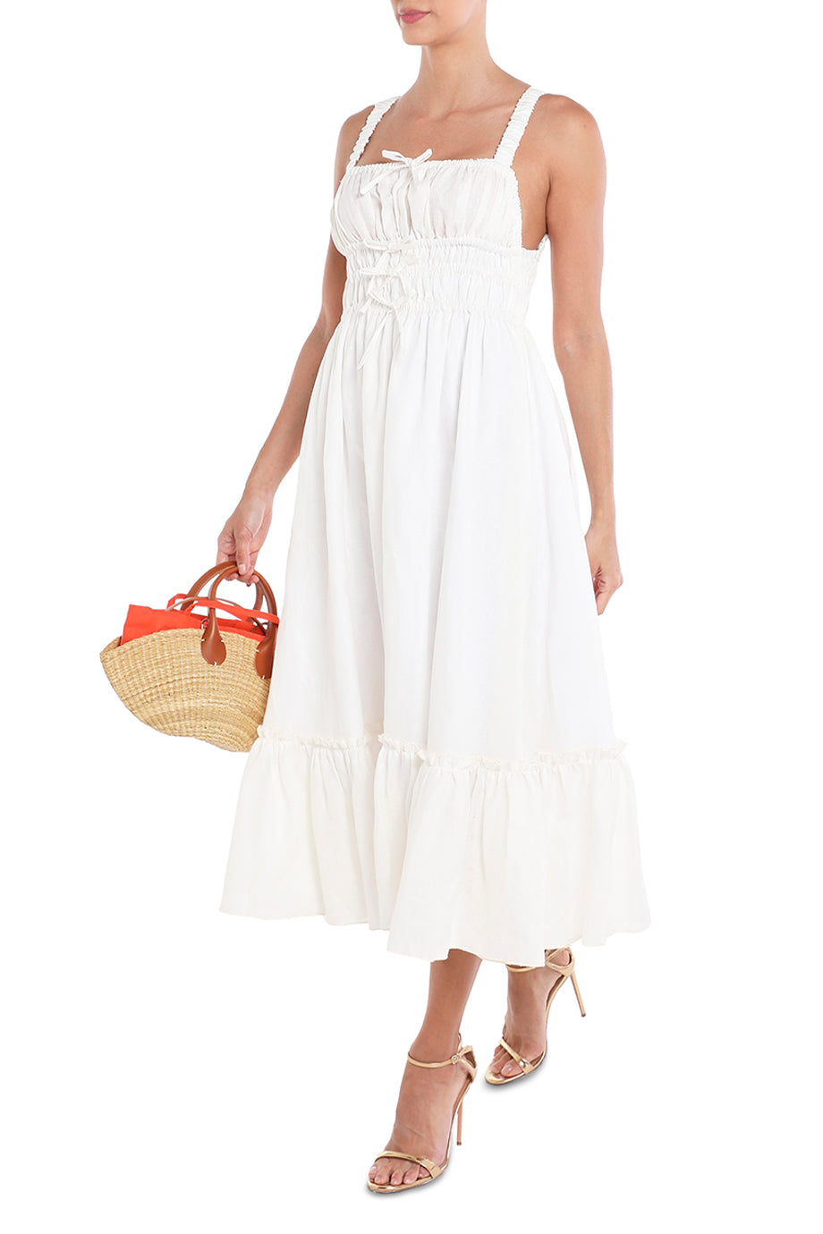 Amara Linen Midi Dress