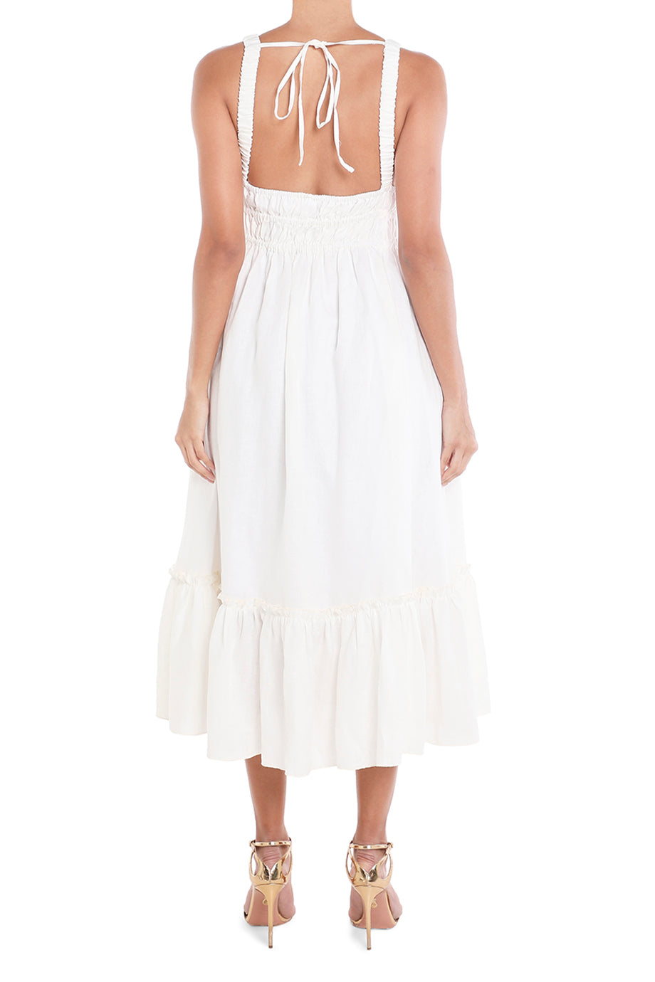 Amara Linen Midi Dress