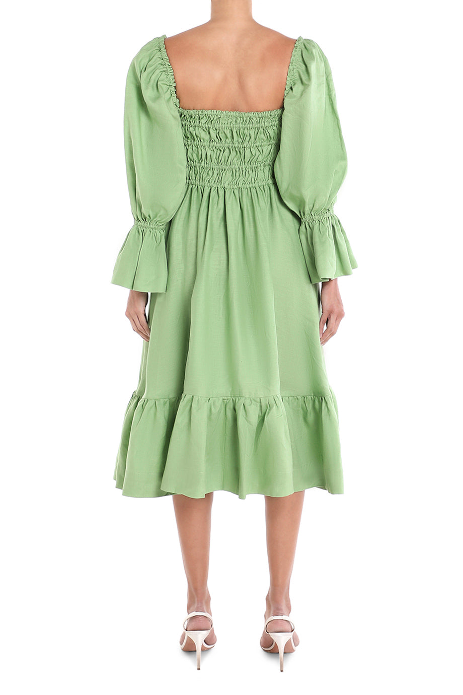 Amelia Linen Mini Dress