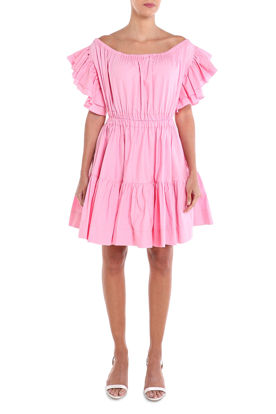 Ava Mini Poplin Dress