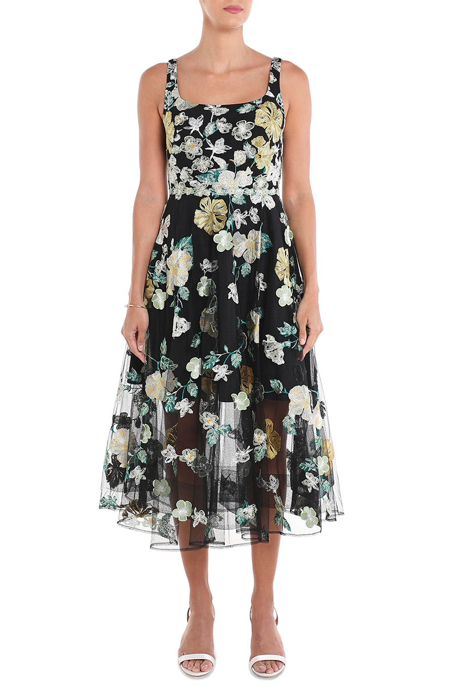 Tulle Tea Length Dress