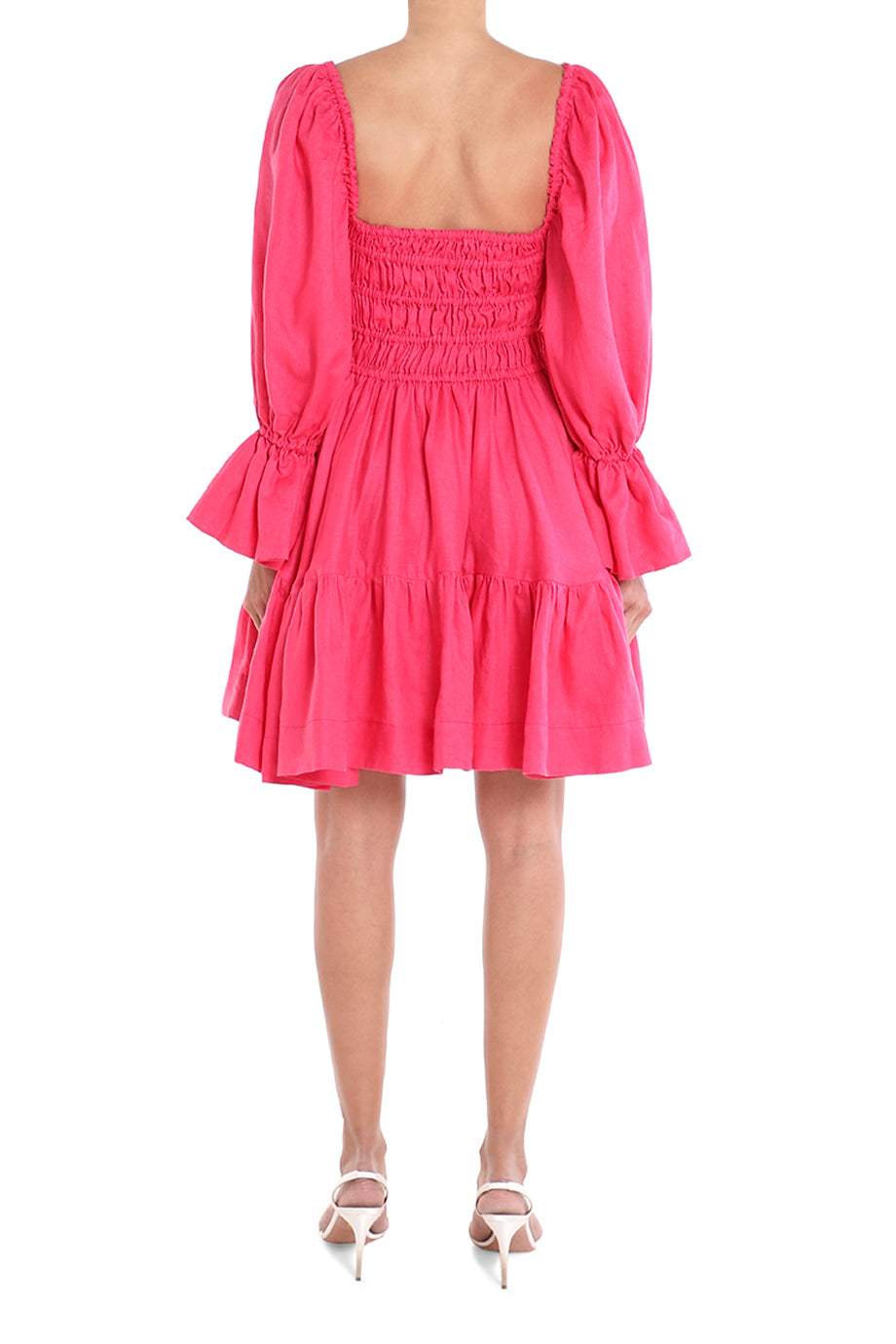 Amelia Linen Mini Dress