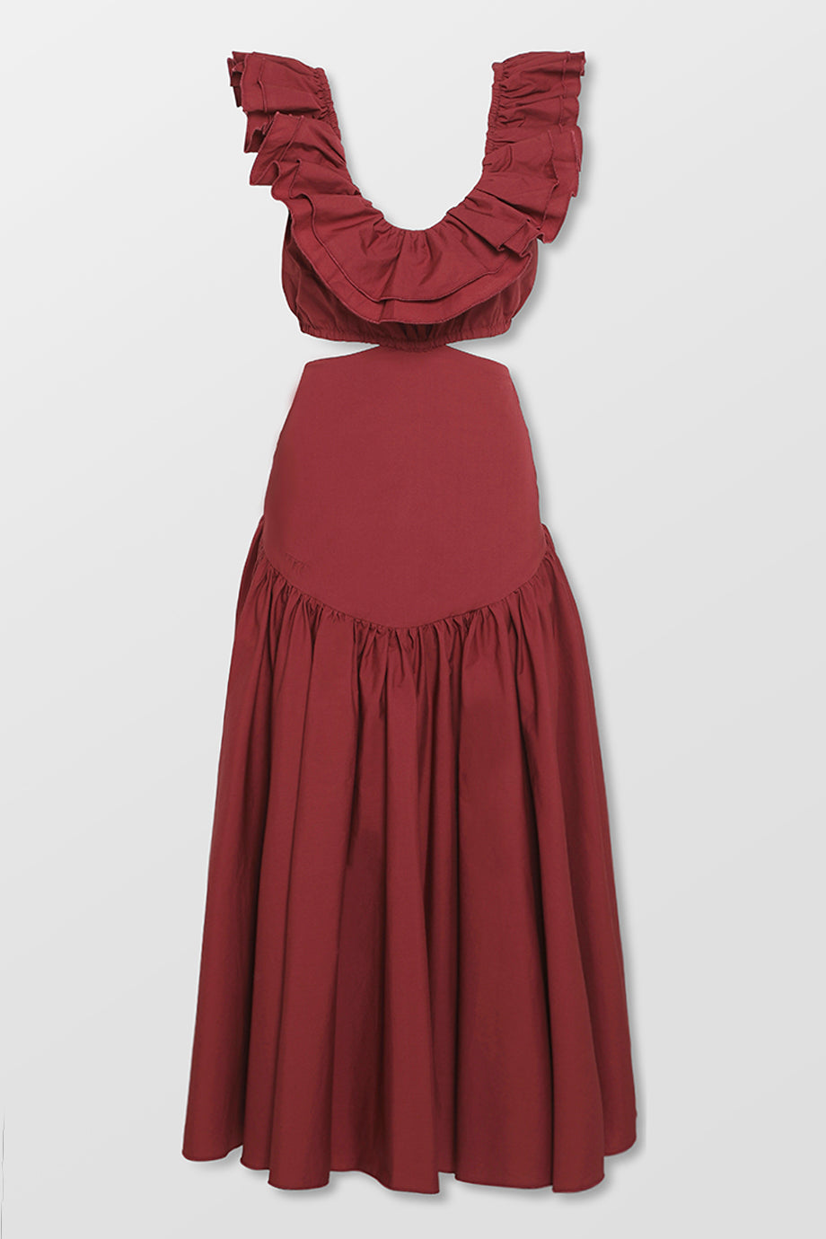 Mia Poplin Midi Dress