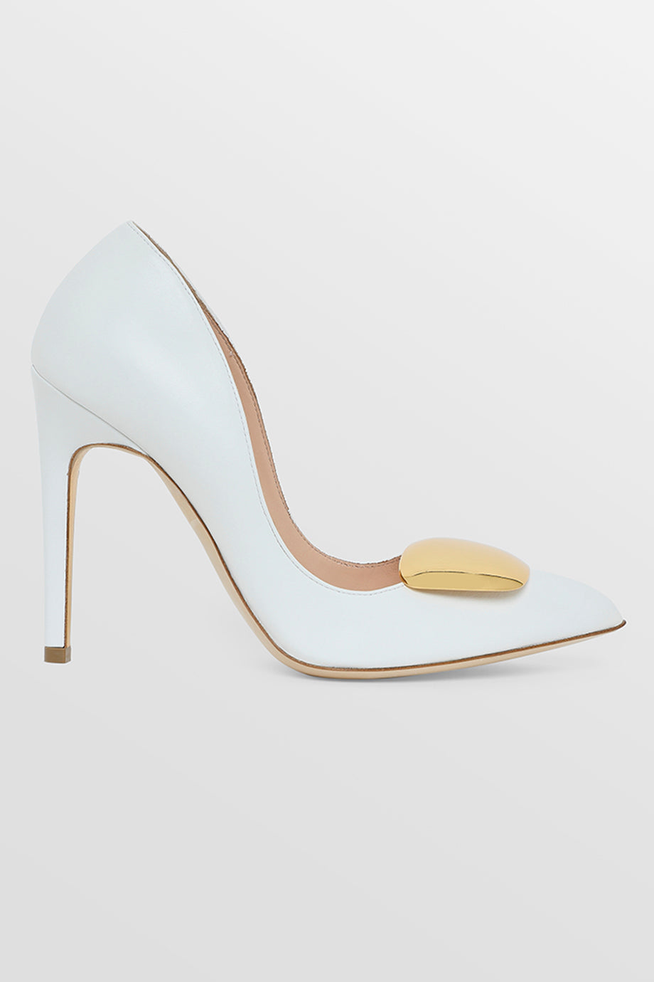 Elba Heels With Chrome Pebble