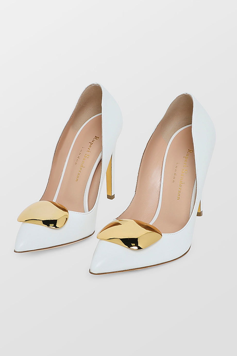 Elba Heels With Chrome Pebble