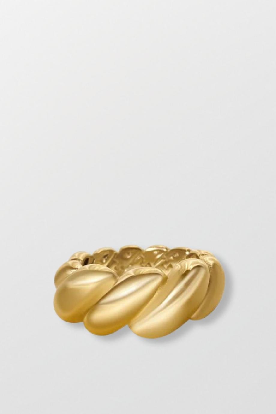 Gold Croissant Ring