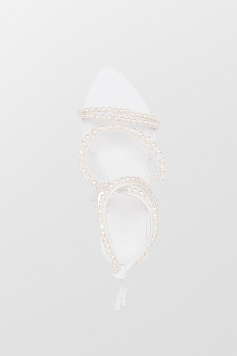 Alba Pearl Sculptural Heel