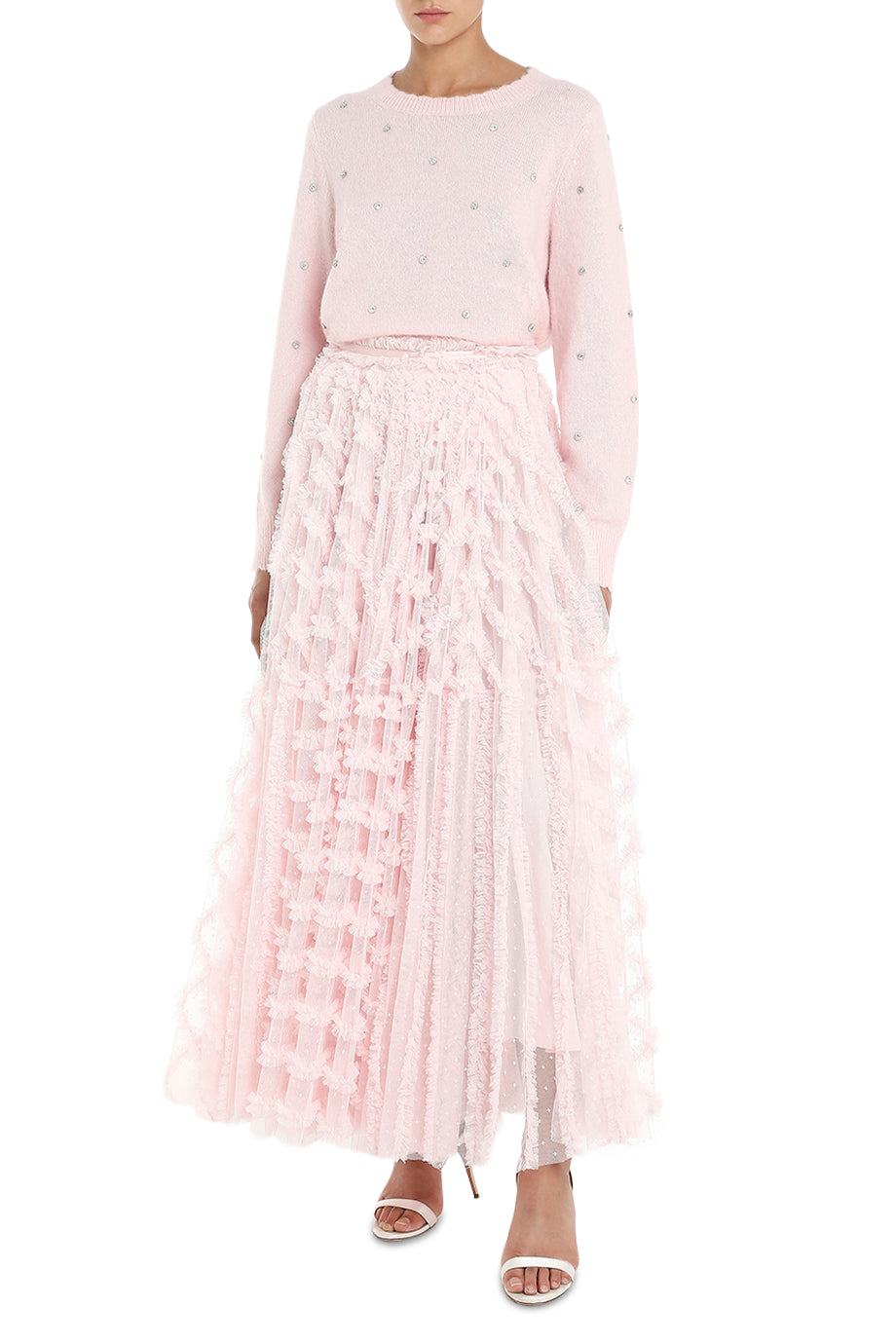 Florence Ruffle Ankle Skirt