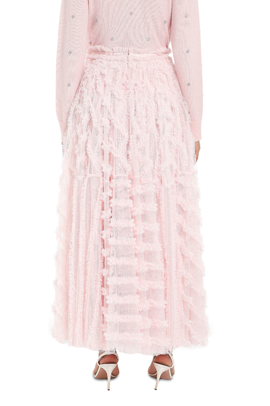 Florence Ruffle Ankle Skirt