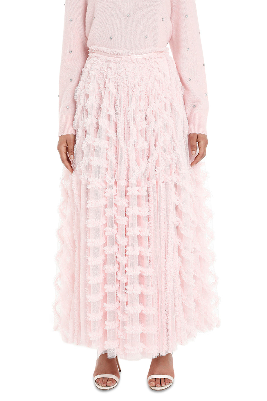 Florence Ruffle Ankle Skirt