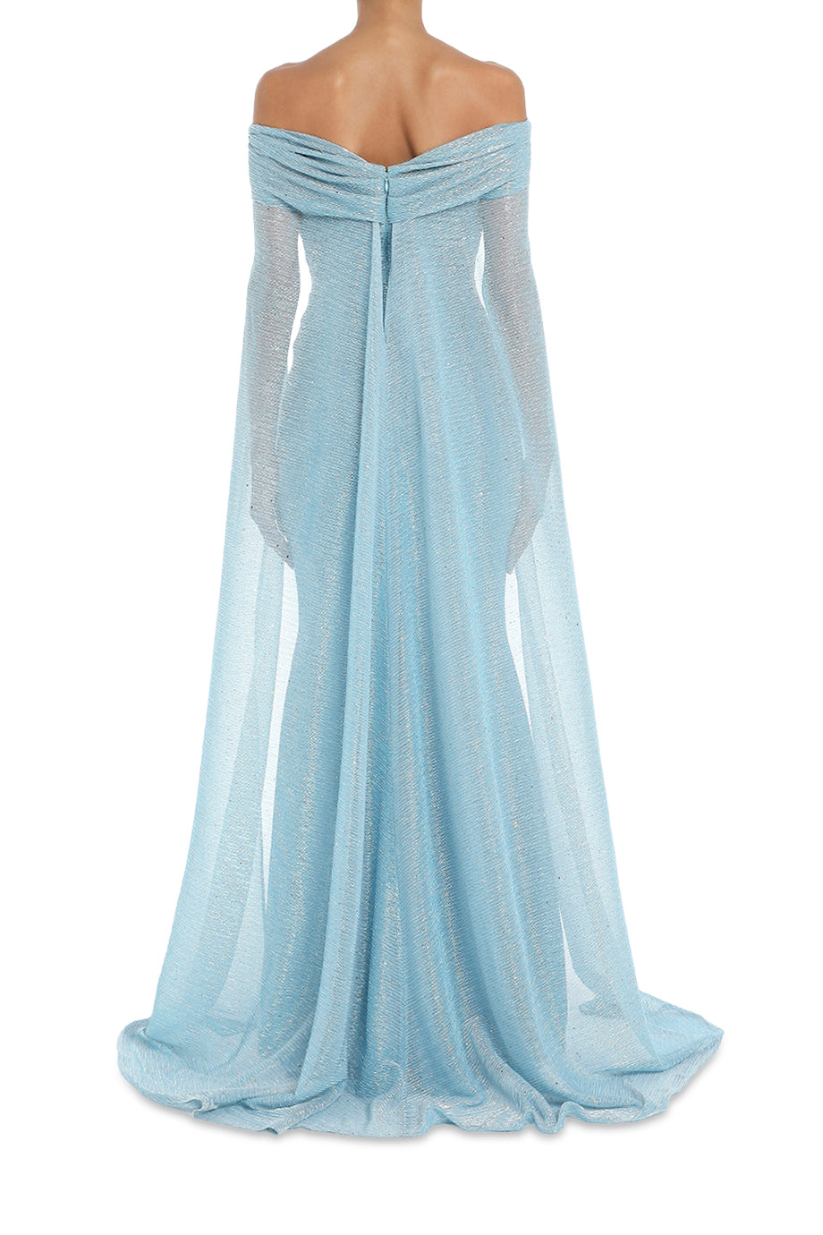 Evening Dress With Cape