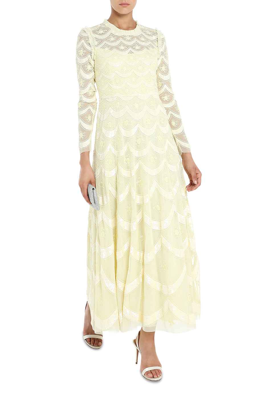 Fifi Long Sleeve Ankle Gown