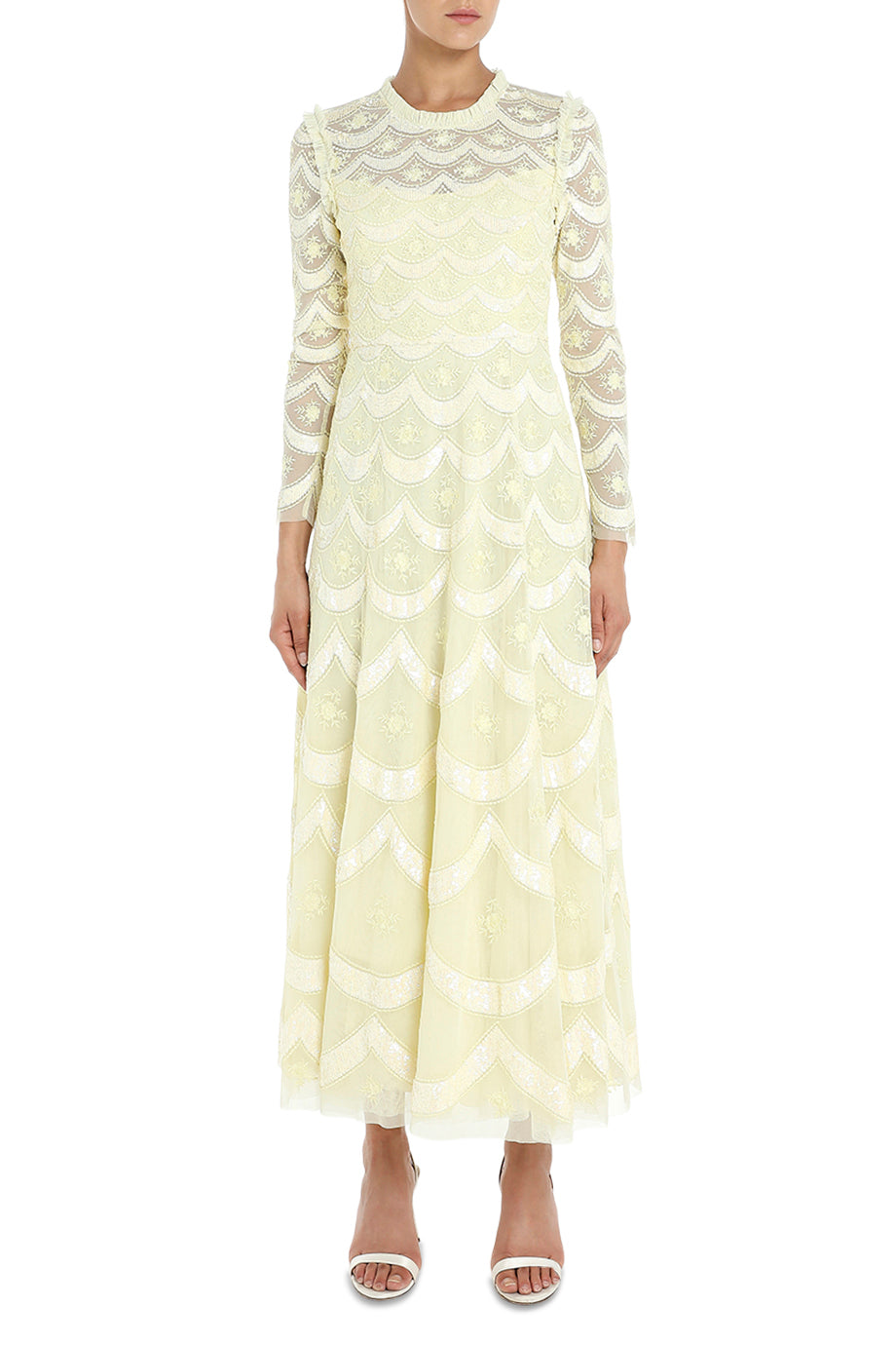Fifi Long Sleeve Ankle Gown