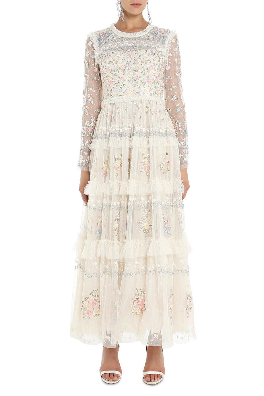 Primrose Bouquet Ankle Gown
