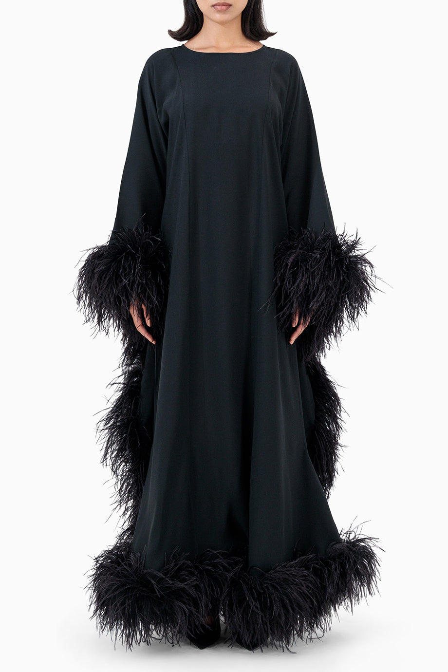 Feathered Moonbar Kaftan