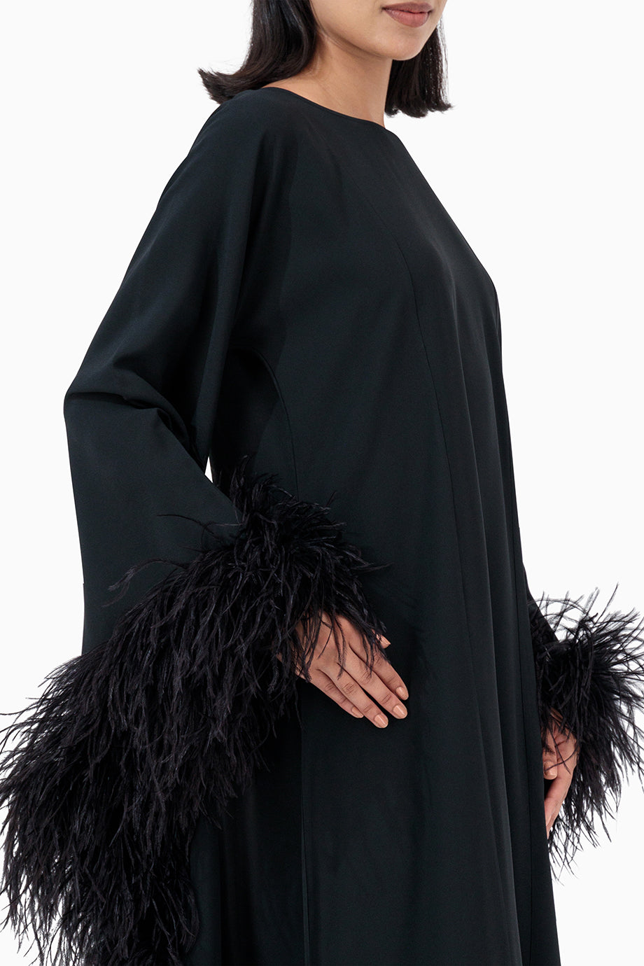 Feathered Moonbar Kaftan