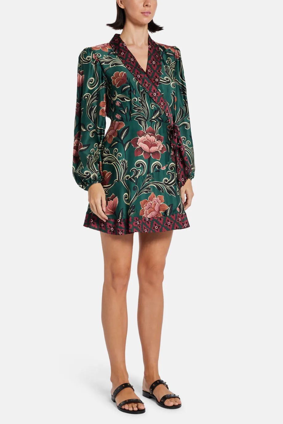 Arabesque Floral Mini Dress