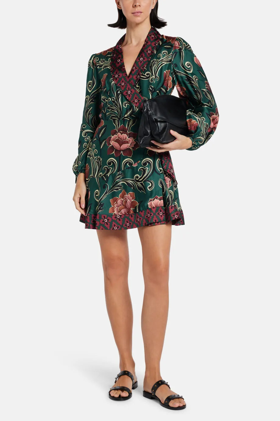 Arabesque Floral Mini Dress