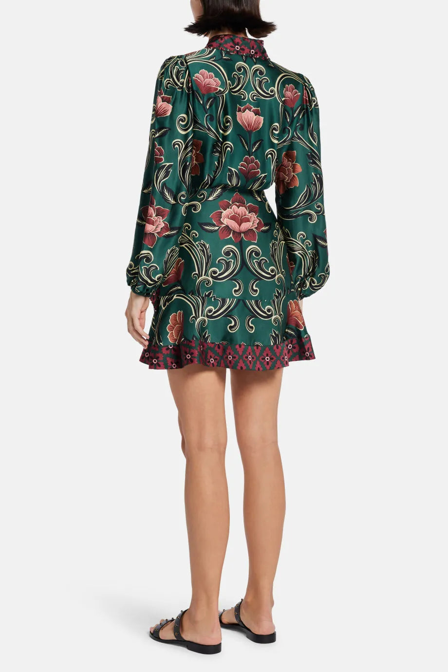 Arabesque Floral Mini Dress