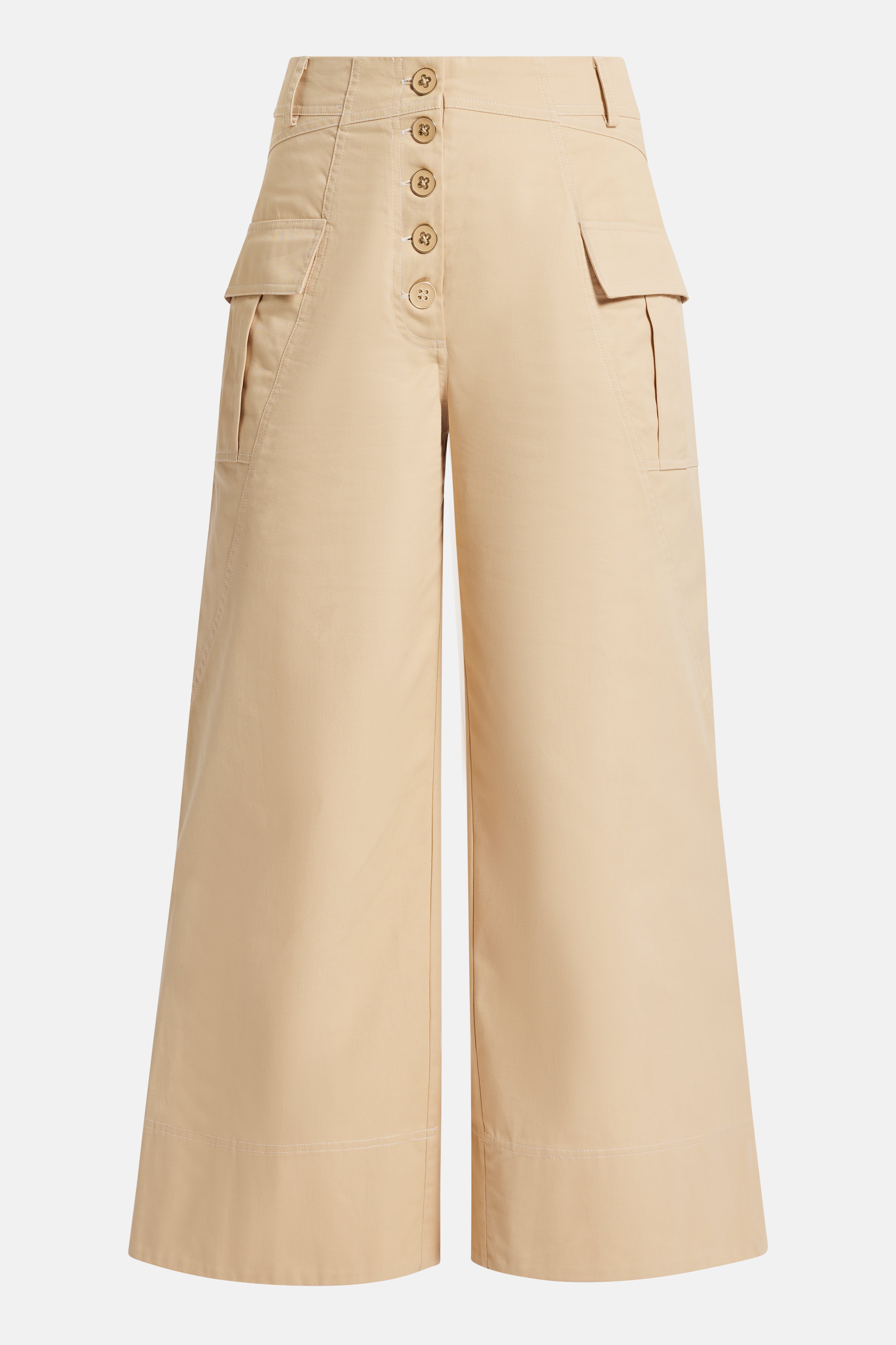 Top Stitched Pants