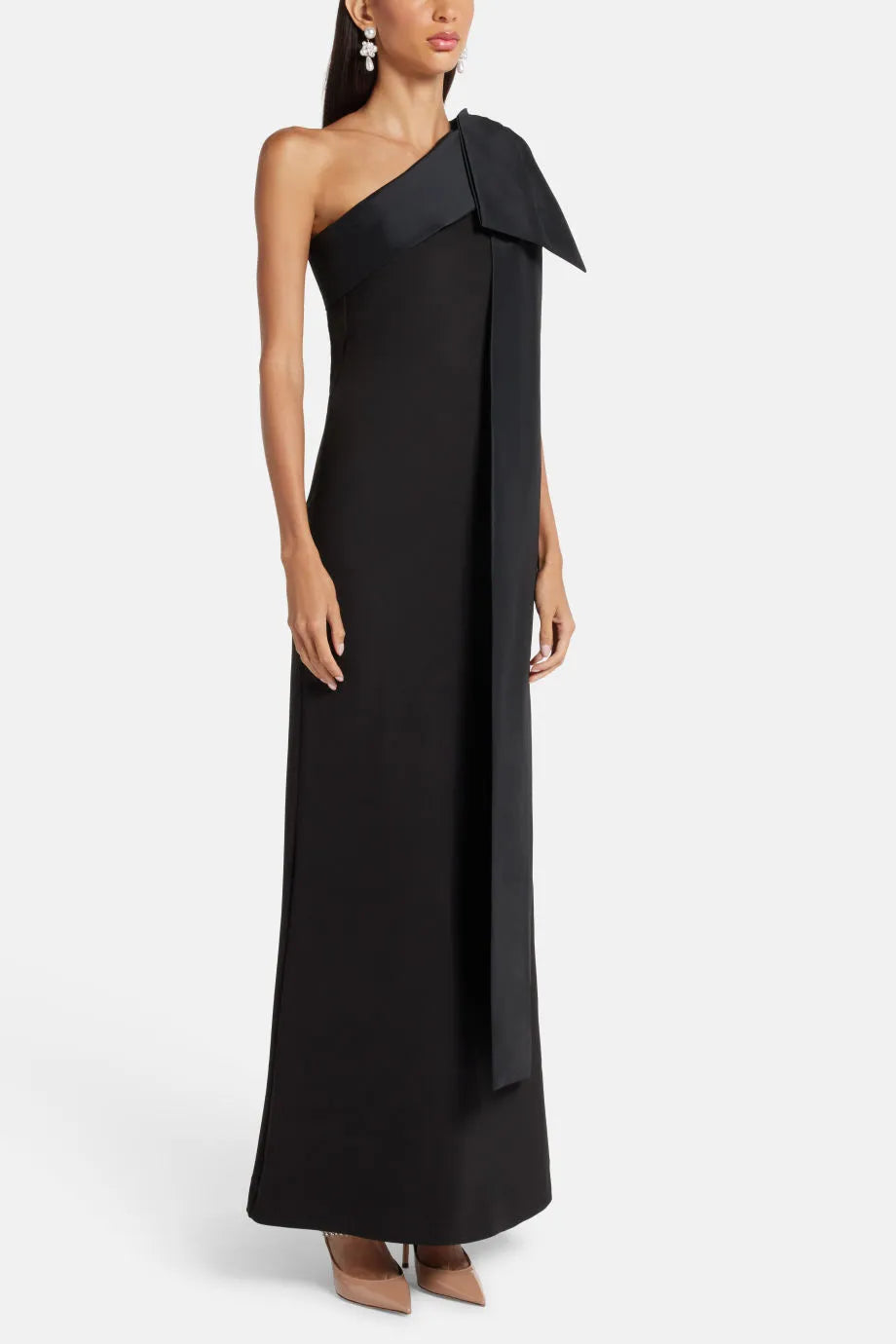 Adrian One Shoulder Maxi Dress